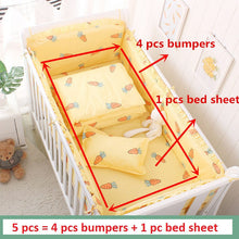 Load image into Gallery viewer, Baby Crib Bedding Set