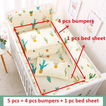 Load image into Gallery viewer, Baby Crib Bedding Set