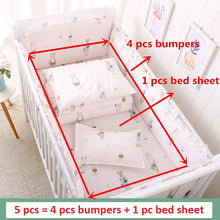 Load image into Gallery viewer, Baby Crib Bedding Set