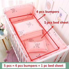 Load image into Gallery viewer, Baby Crib Bedding Set