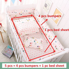 Load image into Gallery viewer, Baby Crib Bedding Set