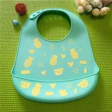 Load image into Gallery viewer, Silicone Baby Bib