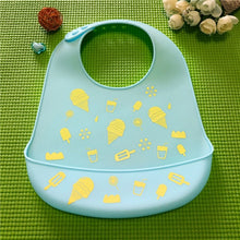 Load image into Gallery viewer, Silicone Baby Bib