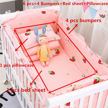 Load image into Gallery viewer, Baby Crib Bedding Set