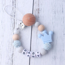 Load image into Gallery viewer, Personalized Name Pacifier Clip