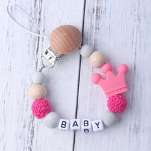 Load image into Gallery viewer, Personalized Name Pacifier Clip