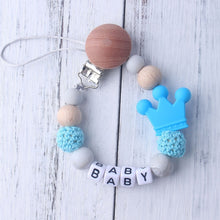 Load image into Gallery viewer, Personalized Name Pacifier Clip
