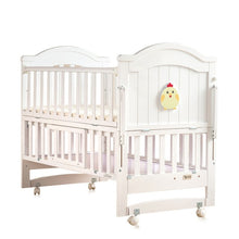Load image into Gallery viewer, Solid Wood Baby Crib