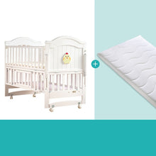 Load image into Gallery viewer, Solid Wood Baby Crib