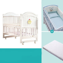 Load image into Gallery viewer, Solid Wood Baby Crib