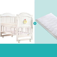 Load image into Gallery viewer, Solid Wood Baby Crib