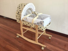 Load image into Gallery viewer, Wood Baby Crib