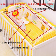 Load image into Gallery viewer, Baby Crib Bedding Set