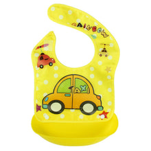 Load image into Gallery viewer, Cartoon Animal Waterproof Baby Bibs