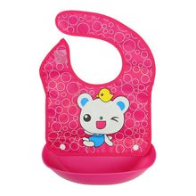 Load image into Gallery viewer, Cartoon Animal Waterproof Baby Bibs