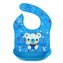 Load image into Gallery viewer, Cartoon Animal Waterproof Baby Bibs