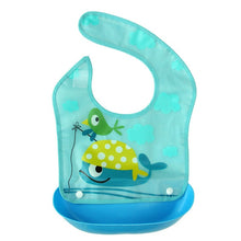 Load image into Gallery viewer, Cartoon Animal Waterproof Baby Bibs