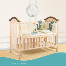 Load image into Gallery viewer, Solid Wood Baby Crib