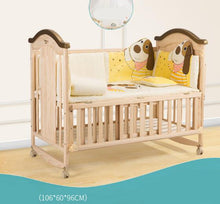 Load image into Gallery viewer, Solid Wood Baby Crib