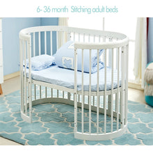 Load image into Gallery viewer, Solid Wood Baby Crib
