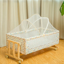 Load image into Gallery viewer, Solid Wood Baby Crib