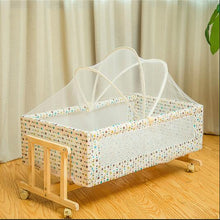 Load image into Gallery viewer, Solid Wood Baby Crib