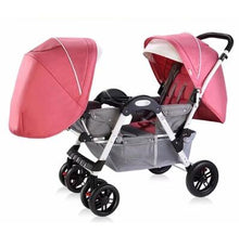 Load image into Gallery viewer, Twin Baby Stroller