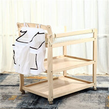 Load image into Gallery viewer, Multi-function Solid Wood Shower Table