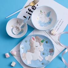 Load image into Gallery viewer, Unicorn Plate Set